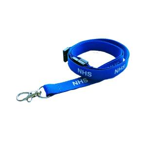 NHS Lanyard - 1.5cm Flat - Pack of 10 NHS Lanyard - 1.5cm Flat - Pack of 10
