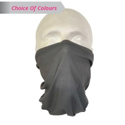 Plain Coloured Face Cover Neck Tube