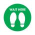 Wait Floor Sticker