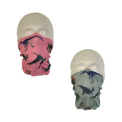 Dinosaur Face Cover Neck Tube (Child's Size)