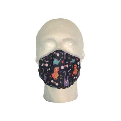 Blue Dinosaur Cloth Face Mask (Child's Size)