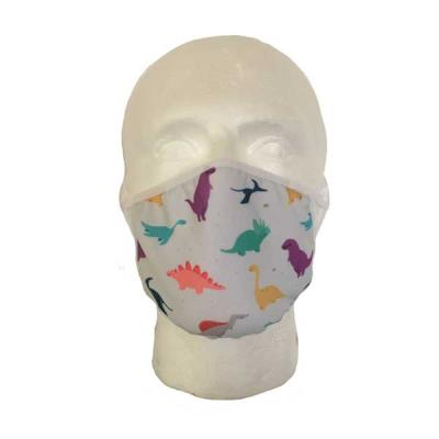 Green Dinosaur Cloth Face Mask (Child's Size)