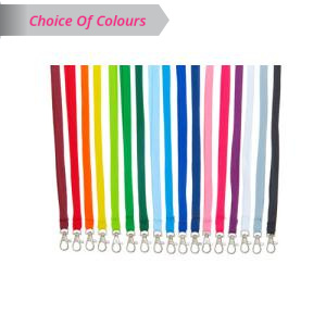 Bootlace/Tubular Lanyard - 1cm - Pack of 10