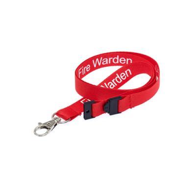 Fire Warden Lanyard - Pack of 10