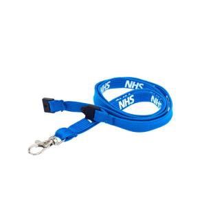 NHS Lanyard - 1cm Tubular - Pack of 10