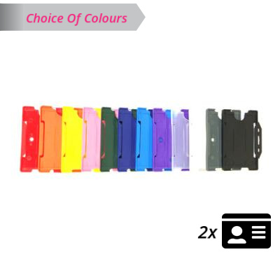 Landscape ID Card Holder - Double ID Card - Pack of 10