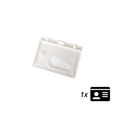 Fully Enclosed ID Card Holder - Landscape - Pack of 10