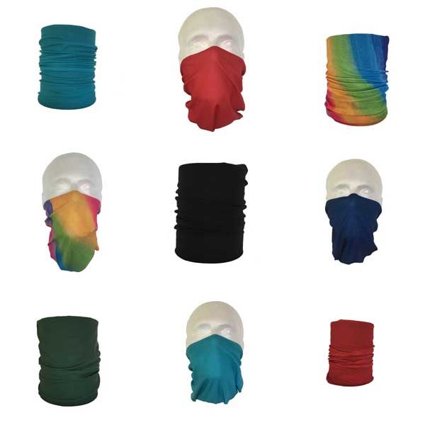 Face Cover Neck Tubes