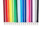 Plain Coloured School Lanyards